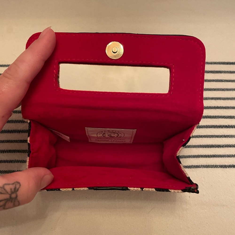 Spartina lipstick holder with mirror. - Picture 3 of 3